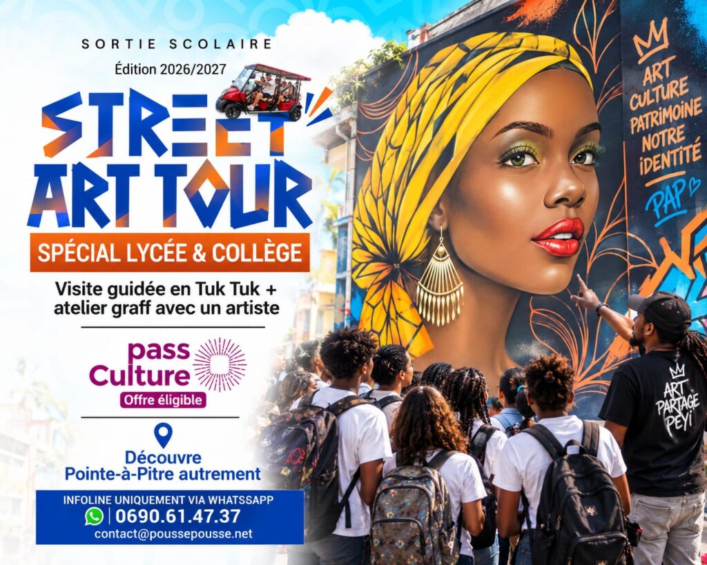 STREET ART TOUR 
SPECIAL LYCEE ET COLLEGE 